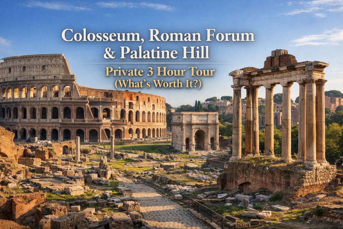 Colosseum, Roman Forum & Palatine Hill – Private 3 Hour Tour (What’s Worth It?)